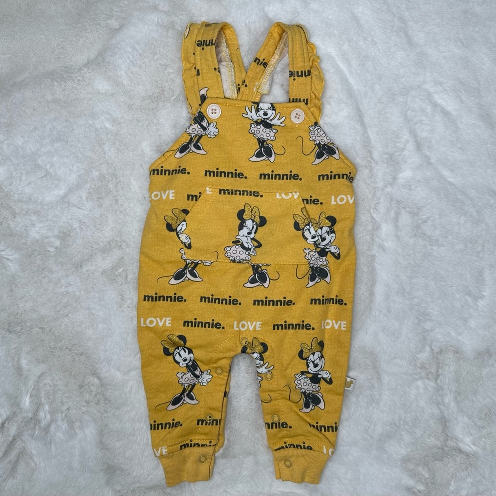 Disney Minnie Mouse Overall Jumper Outfit